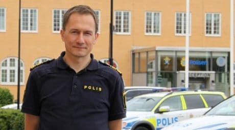 Robert Wallén, chef för polisområde Östergötland.
