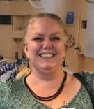 Sara Strömberg, verksamhetsutvecklare på Polisens Utvecklingscentrum Stockholm