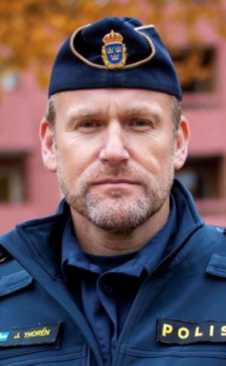 Jörgen Thorén, lokalpolisområdeschef Hisingen.