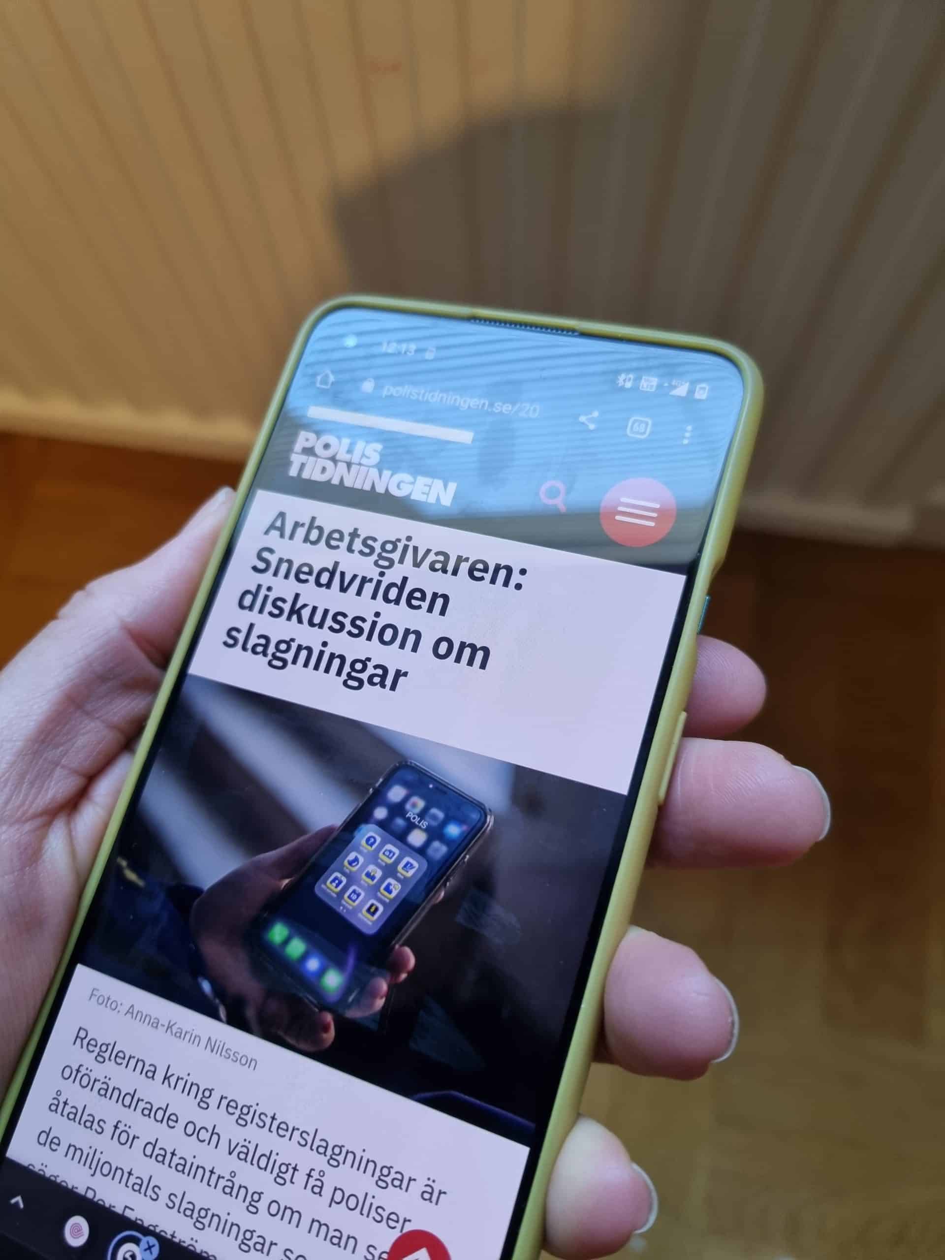 Polisförbundet: Kräver tydlighet om slagningar