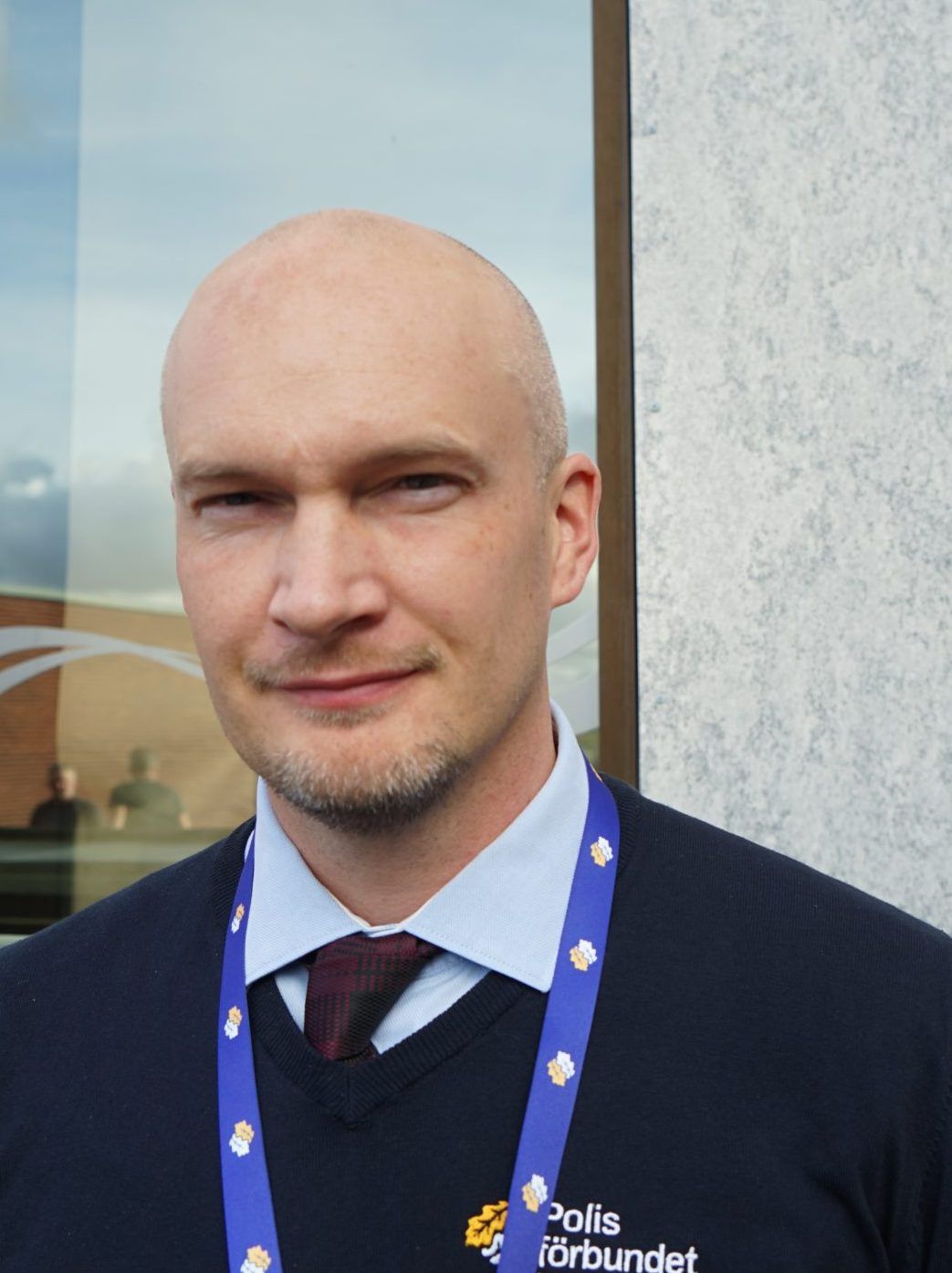Carl Stöltenhielm, ordförande Polisförbundet Örebro