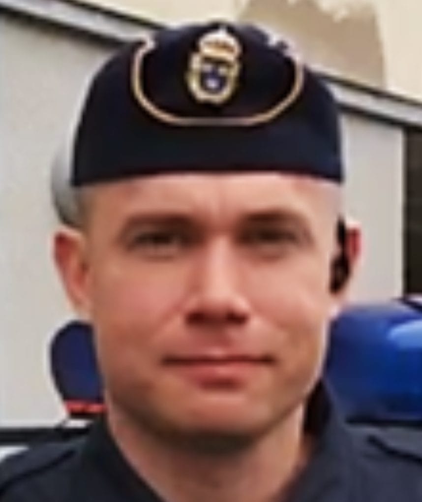 Niklas Lindroth, områdespolis i Lerums kommun