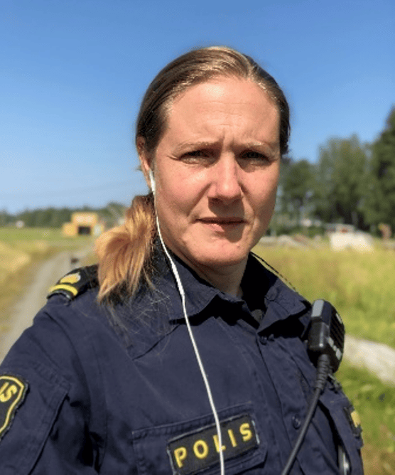 Ann Österman, ingripandepolis och Polkoninstruktör i Arvika.