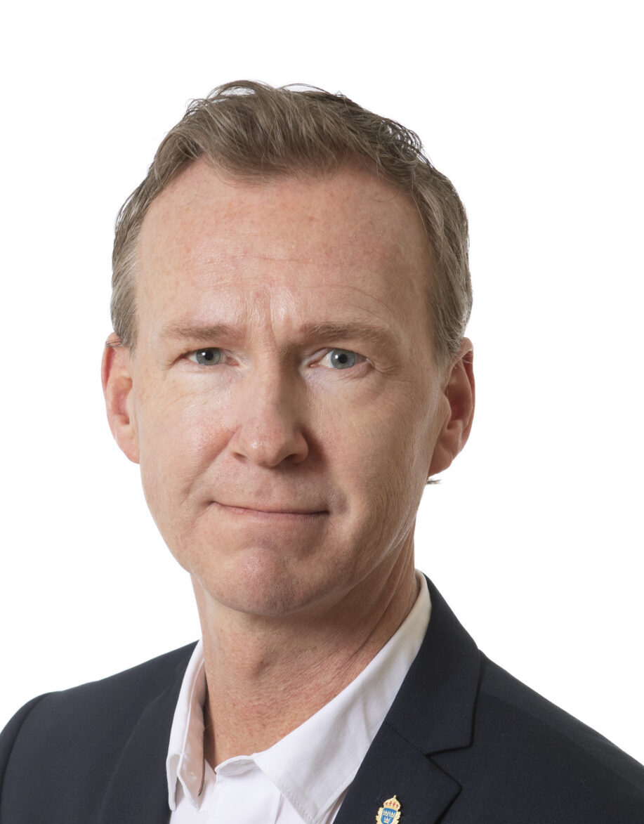 Fredrik Modigh, HR-direktör vid Polismyndigheten.