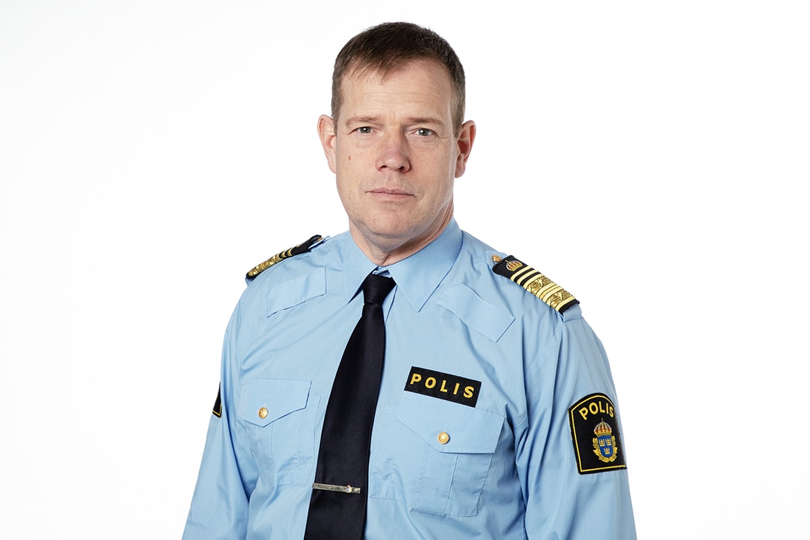 Micael Säll Lindahl, regionpolischef i Nord