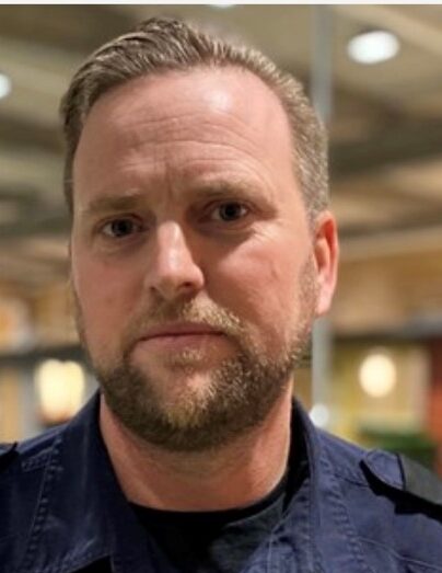 David Robertsson, programansvarig på polisutbildningen i Borås