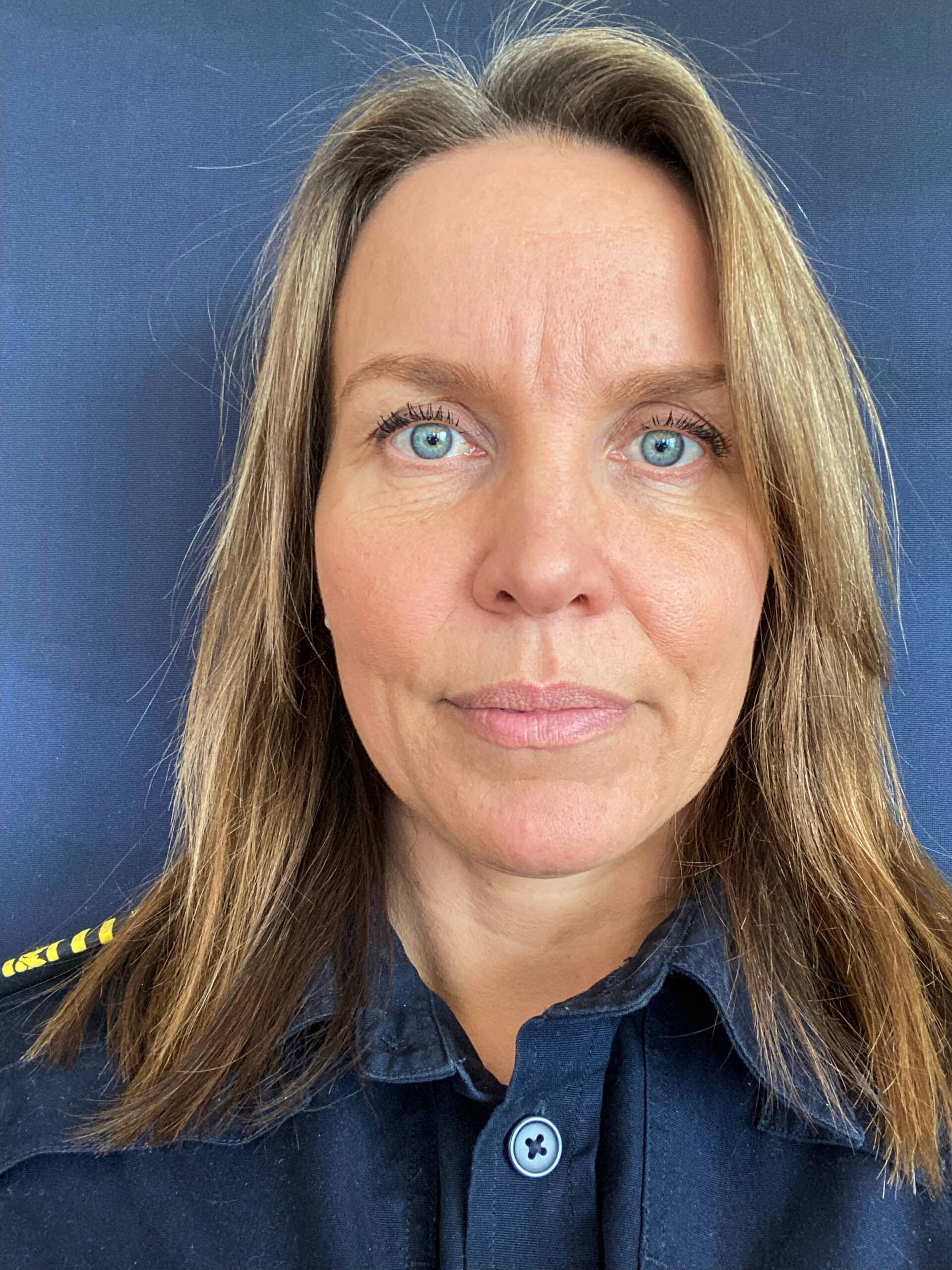 Anna Lintula, sektionschef vid Polisens kontaktcenter i Väst
