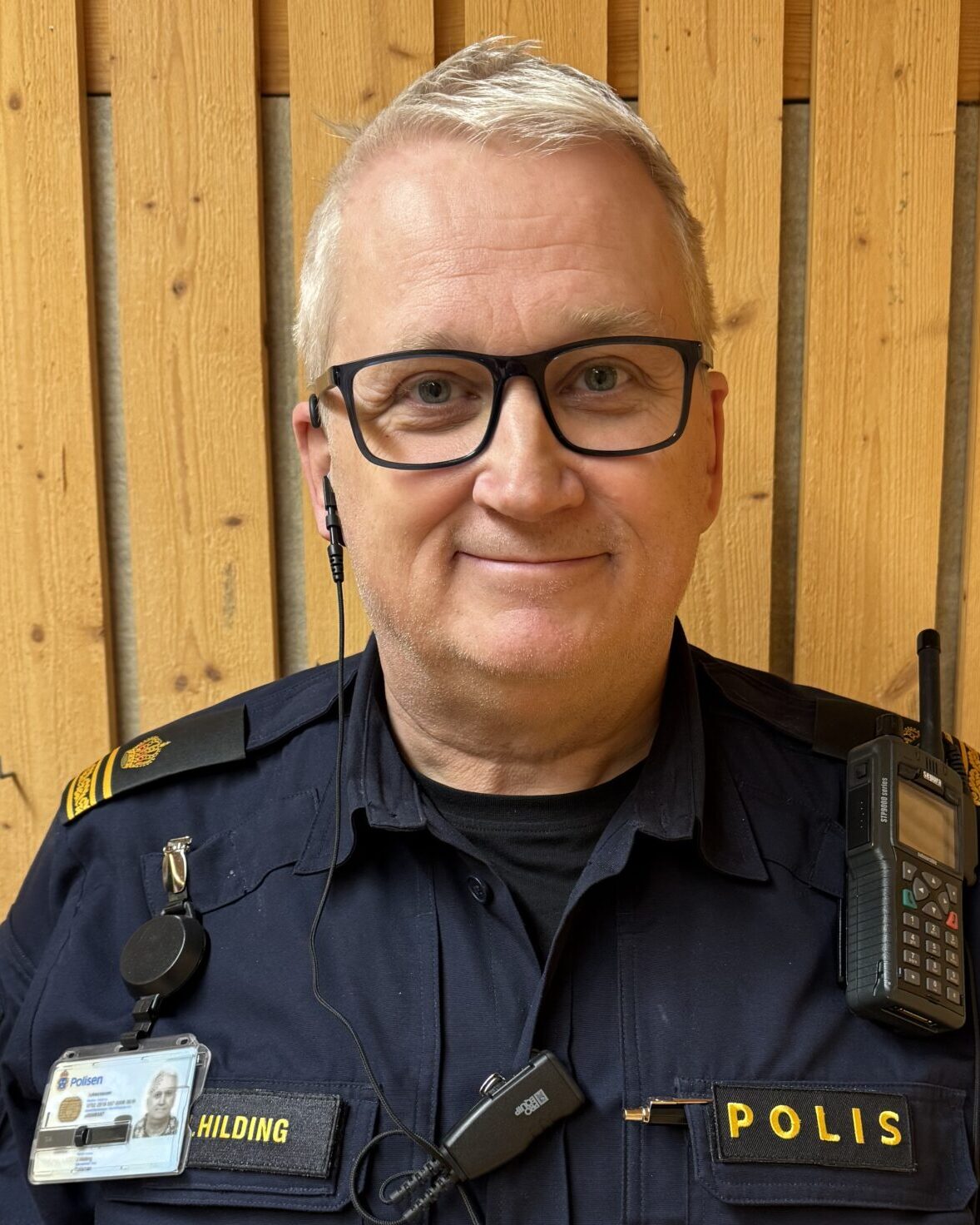 Johan Hilding, områdespolis Strömstad-Tanum