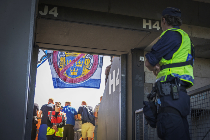 En no-go-zon för poliser